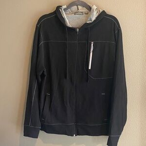 Eddie Bauer Black Hooded Jacket